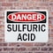 Signmission Sulfuric Acid Danger Sign, Plastic, 10in W x 7in L, 2PK OS-2PACK-DS-P-710-L-19474 - alternate 3